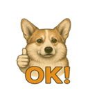犬×シュールOK！スタンプ（個別スタンプ：10）
