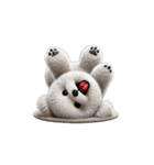 もふもふビションフリーぜ（個別スタンプ：9）