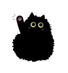 ねこですから。（黒猫）（個別スタンプ：1）