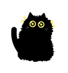 ねこですから。（黒猫）（個別スタンプ：2）