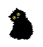 ねこですから。（黒猫）（個別スタンプ：10）