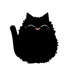 ねこですから。（黒猫）（個別スタンプ：12）