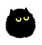 ねこですから。（黒猫）（個別スタンプ：15）
