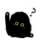 ねこですから。（黒猫）（個別スタンプ：18）
