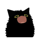 ねこですから。（黒猫）（個別スタンプ：20）