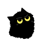 ねこですから。（黒猫）（個別スタンプ：27）