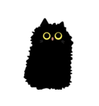 ねこですから。（黒猫）（個別スタンプ：32）