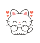 ちっちゃいねこのしろぽん（個別スタンプ：2）