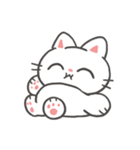 ちっちゃいねこのしろぽん（個別スタンプ：8）