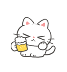ちっちゃいねこのしろぽん（個別スタンプ：16）