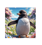 ペンギンの気ままな一日(セリフ無し)（個別スタンプ：8）