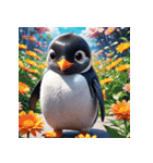ペンギンの気ままな一日(セリフ無し)（個別スタンプ：9）