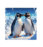 ペンギンの気ままな一日(セリフ無し)（個別スタンプ：14）