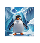 ペンギンの気ままな一日(セリフ無し)（個別スタンプ：33）