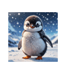 ペンギンの気ままな一日(セリフ無し)（個別スタンプ：40）
