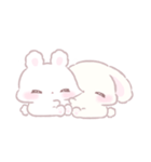ふわもちうさちゃん（個別スタンプ：16）