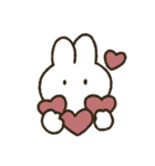 うさぎのぽぽちゃん うさぽぽちゃん ver.3（個別スタンプ：12）