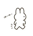 うさぎのぽぽちゃん うさぽぽちゃん ver.3（個別スタンプ：28）