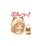 もふもふねこみみ日和2 ～きもち編～（個別スタンプ：2）