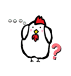 にわとり日和【日常/挨拶/返事/お礼】（個別スタンプ：19）