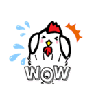 にわとり日和【日常/挨拶/返事/お礼】（個別スタンプ：20）