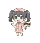 メルフィ 看護師スタンプ（個別スタンプ：9）