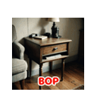 擬音をしゃべるアンティーク家具（個別スタンプ：16）