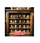 擬音をしゃべるアンティーク家具（個別スタンプ：37）
