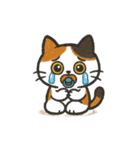 バブ猫のふにゃふにゃスタンプ（個別スタンプ：3）