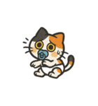 バブ猫のふにゃふにゃスタンプ（個別スタンプ：10）