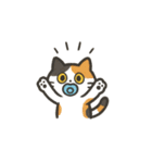 バブ猫のふにゃふにゃスタンプ（個別スタンプ：11）