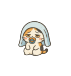 バブ猫のふにゃふにゃスタンプ（個別スタンプ：18）