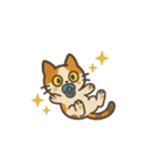 バブ猫のふにゃふにゃスタンプ（個別スタンプ：23）