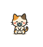 バブ猫のふにゃふにゃスタンプ（個別スタンプ：24）