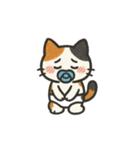 バブ猫のふにゃふにゃスタンプ（個別スタンプ：25）