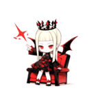 魔王ちゃんの日常（個別スタンプ：4）