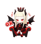 魔王ちゃんの日常（個別スタンプ：8）