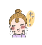 ゆるふわ大人女子（個別スタンプ：3）