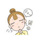 ゆるふわ大人女子（個別スタンプ：5）