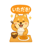 どうぶつ×たべものスタンプ（個別スタンプ：1）