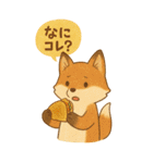 どうぶつ×たべものスタンプ（個別スタンプ：21）