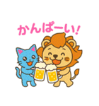 ご馳走いっぱい✨たべものパーティー（個別スタンプ：25）