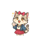 猫の子1（文字なし）（個別スタンプ：20）