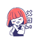 舞台追っかけ女子5（個別スタンプ：3）