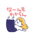 舞台追っかけ女子5（個別スタンプ：16）