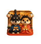 豆柴ももさく（個別スタンプ：36）