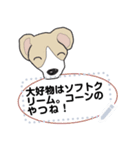 2匹の犬の楽しいメッセージスタンプ（1)（個別スタンプ：14）