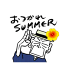 着流しじいさん 12 そして夏（個別スタンプ：21）