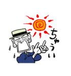着流しじいさん 12 そして夏（個別スタンプ：32）