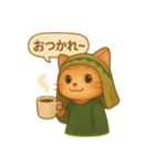 INFP×マンチカンの癒しスタンプ（個別スタンプ：6）